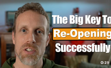 The big key to re-opening your gym successfully