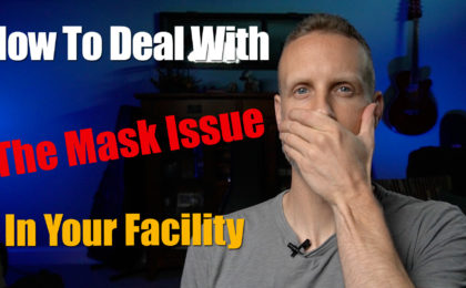 How to deal with the mask issue in the gym