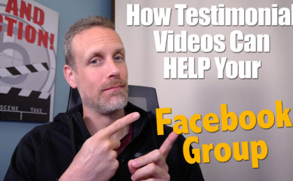 How testimonial videos can help your Facebook group