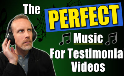 What is the perfect music for testimonial videos 16x9