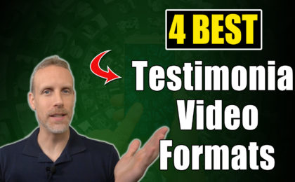 four best testimonial video formats